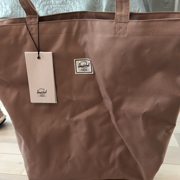 Large beige tote bag - Picture 2 of 3